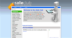 Desktop Screenshot of esaleclub.com